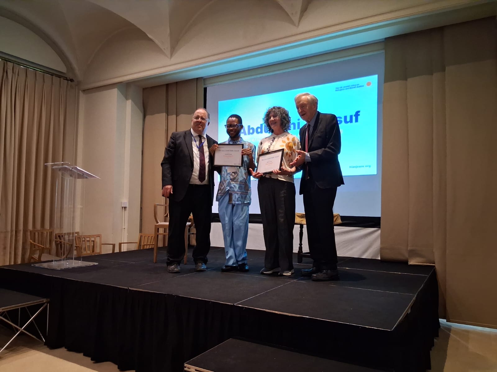 Outstanding work with displaced people celebrated at 2025 Lord Dubs Awards